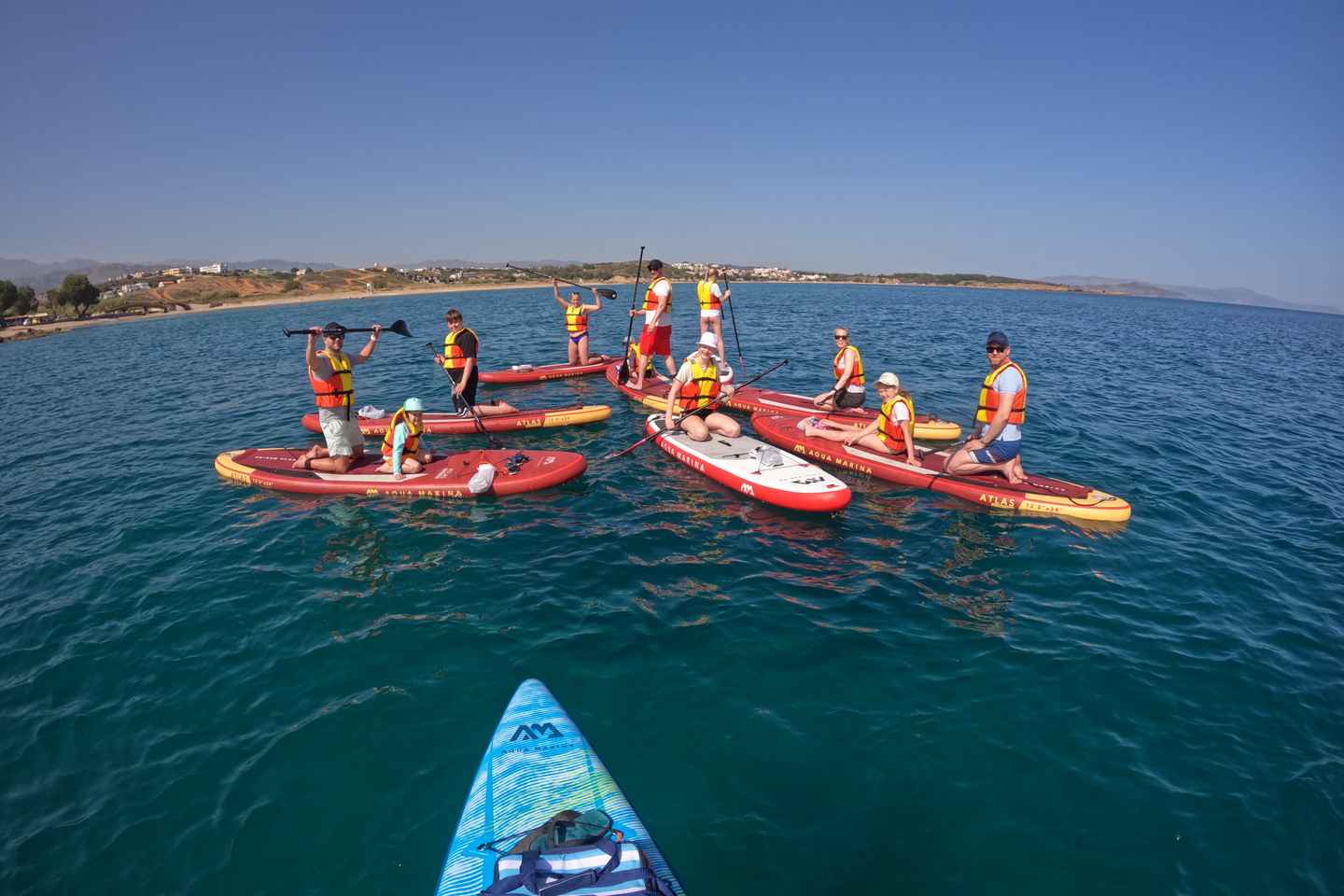 Chania: Stand-up Paddleboard Tour to Lazareta Island