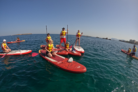 Chania: Lazareta Stand-up Paddle Boarding Erlebnis