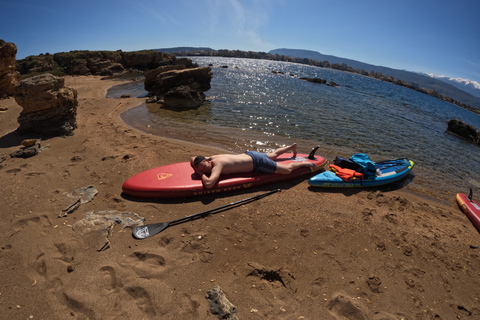 Chania: experiencia de surf de remo en Lazareta