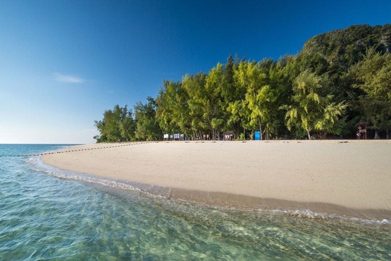 Krabi: Langschwanz-Bootsfahrt zu 4 Inseln mit PicknickHalbtagestour