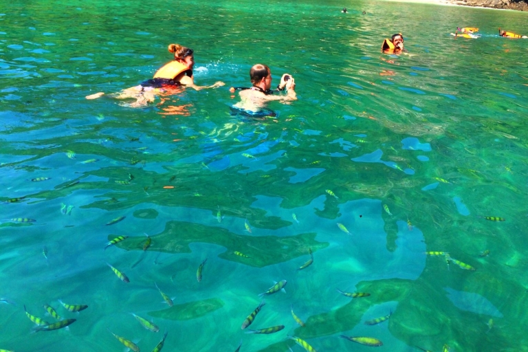 Krabi: Long-Tail Boat Tour van 4 eilanden met picknickHalve dagtrip