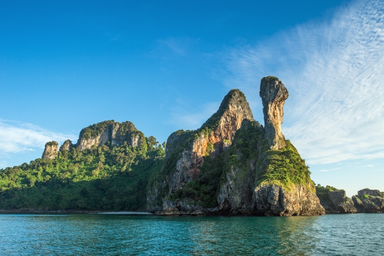 Krabi: Long-Tail Boat Tour van 4 eilanden met picknickDagexcursie