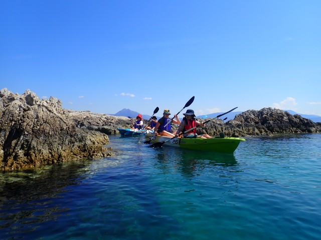 Visit From Athens Corinthian Gulf Guided Sea Kayaking Tour in Loutraki