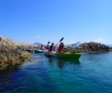 From Athens: Corinthian Gulf Guided Sea Kayaking Tour