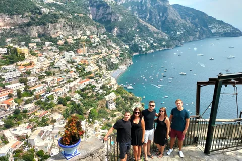 Fra Napoli/Salerno: Positano, Pompeji og Sorrento dagstur
