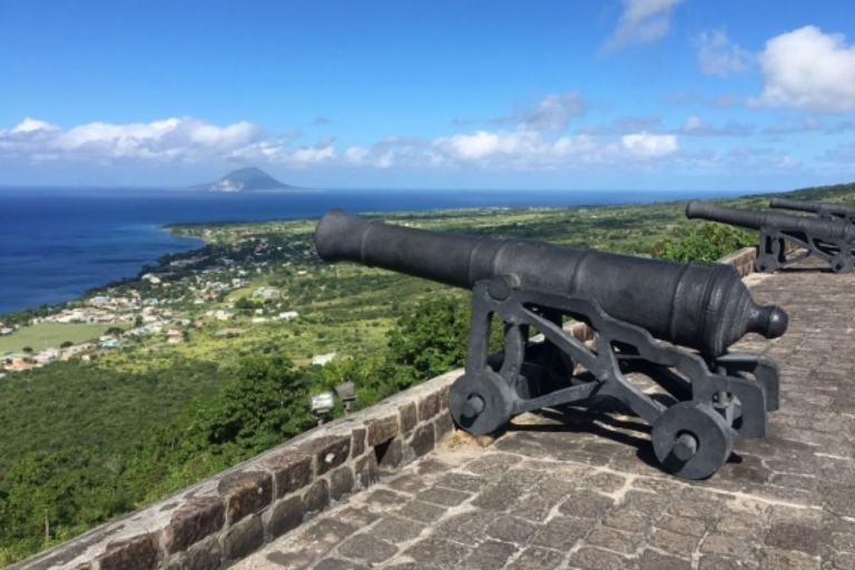 From Basseterre: Private Sightseeing Van Tour and beach. St. Kitts: Private Tour