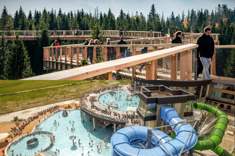 De Cracóvia: Treetop Walk na Eslováquia e passeio pelos banhos termaisDe Cracóvia: Passeio pelas copas das árvores e banhos termais na Eslováquia