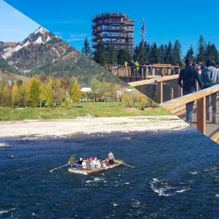 Dunajec River Gorge Rafting and Tree Top Walk from Krakow