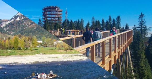 Dunajec River Gorge Rafting and Tree Top Walk from Krakow