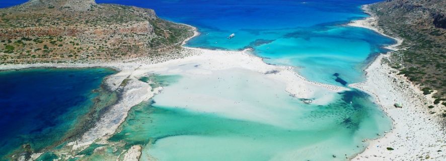 Creta: excursão diurna a Balos Gramvousa com ingresso de barco e traslado
