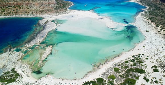 Chania/Rethymno: Balos & Gramvousa mit Abholung & Bootsticket