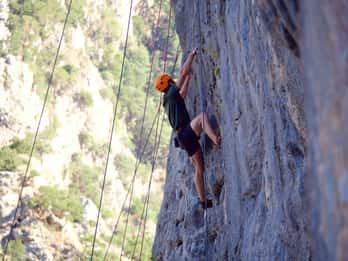 Da Kalamata: arrampicata su roccia a Lagada