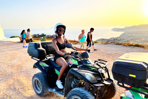 Santorini: Experiencia en quad2 personas en 1 quad