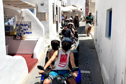 Santorini: Experiencia en quad2 personas en 1 quad