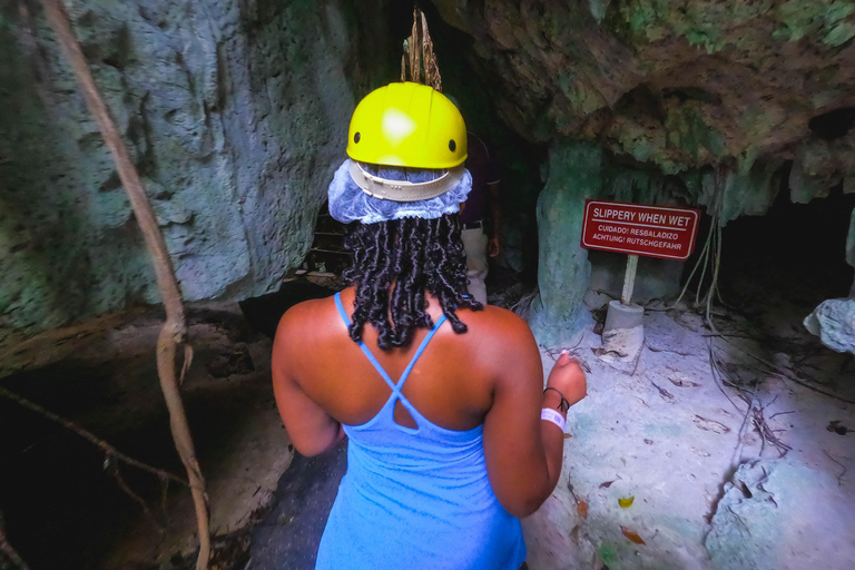 From Falmouth: Horseback Ride n Swim with Green Grotto Caves From Falmouth Cruise Port