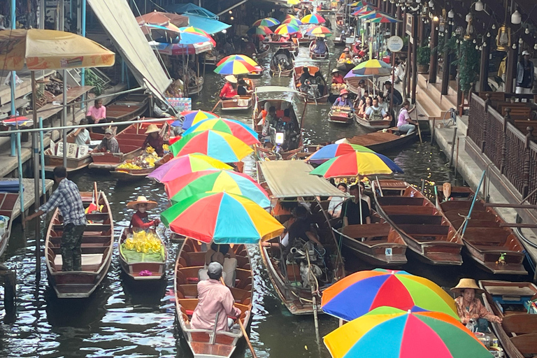 Bangkok: Railway Market, Floating Market, and Boat Tour