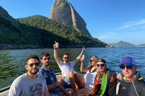 Rio de Janeiro: Wycieczka łodzią o zachodzie słońca z pięknym widokiem