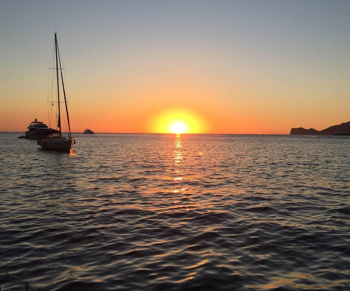 Fornells Bay: Sunset Sailing Trip by Sailboat