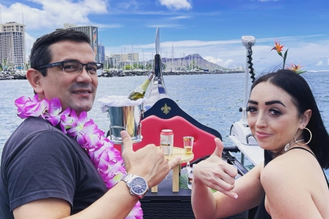 Oahu: Luxuriöse Gondelfahrt mit Getränken und GebäckWaikiki: Gemeinsame Gondelfahrt am Tag mit Getränken und Snacks