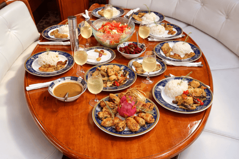 Rhodes Private Luxury Day Cruise Lunch, Coctails, Champagne