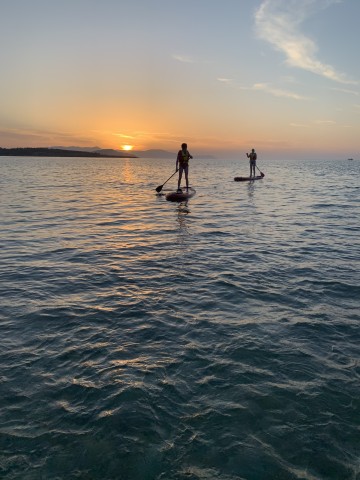 Visit Chania Stand-up Paddleboard Coastal Sunset Experience in Chania, Grecia