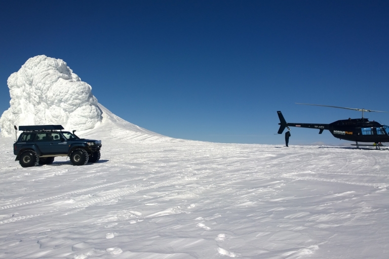 Tour du volcan Eyjafjallajökull et du Glacier Jeep