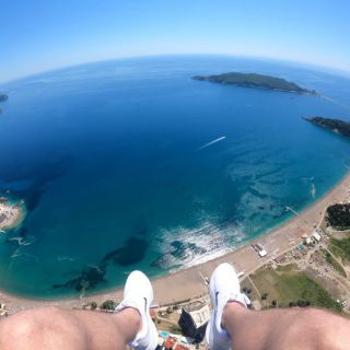 Tandem Paragliding and Budva Old Town Day Trip