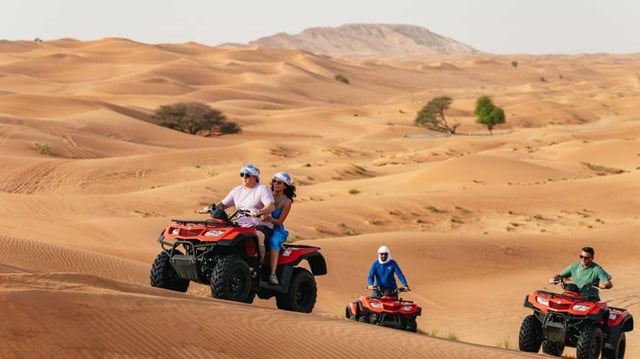 Dubai: Quad &amp; ATV Bike, Red Dune Desert and Safari Adventure