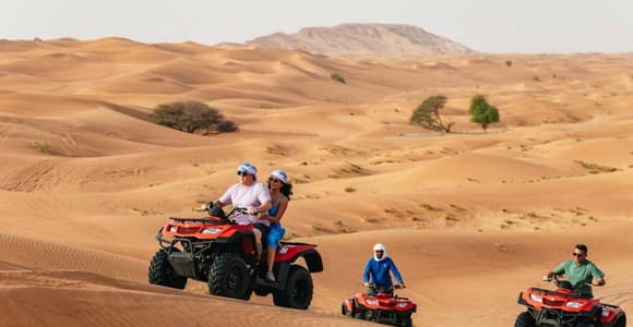 Dubai: Quad & ATV Bike, Red Dune Desert and Safari Adventure