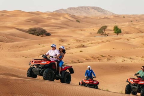 Self-Drive Quad Bike, Dune Buggy and Desert Sand Boarding 1hr ATV Quad Biking Sandboarding and Camel Ride
