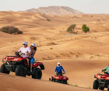 Dubai: Quad & ATV Bike, Red Dune Desert and Safari Adventure