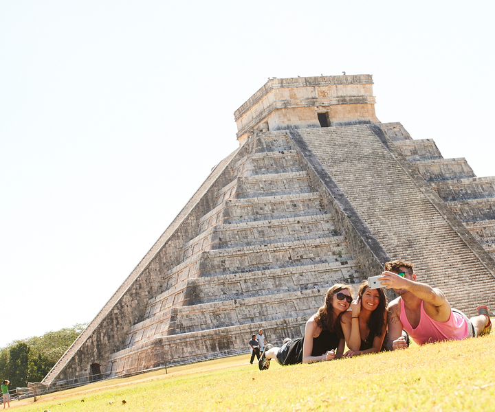 Cancún : excursion d'une journée à Chichen Itza, au cénote Ik Kil et à Valladolid