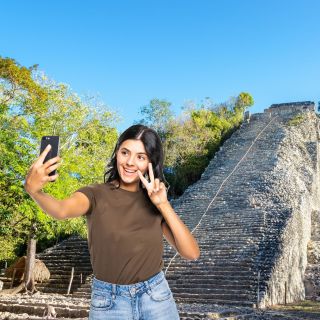 Da Cancun: tour guidato di Coba, Tulum e tradizioni Maya