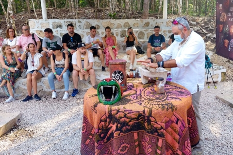 From Cancun: Coba, Tulum & Mayan Traditions Guided Tour From Riviera Maya: Coba, Tulum & Mayan Traditions Tour