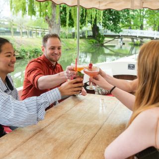 Oxford : Croisière fluviale touristique en soirée avec un cocktail