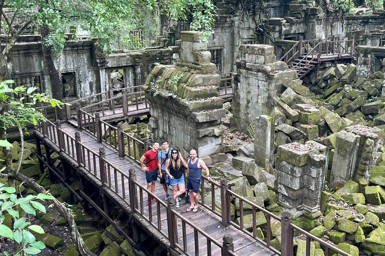 Privat rundtur: Koh Ker-gruppen, Beng Mealea &amp; Tonle SapPrivat tur: Koh Ker-gruppen, Beng Mealea och Tonle Sap