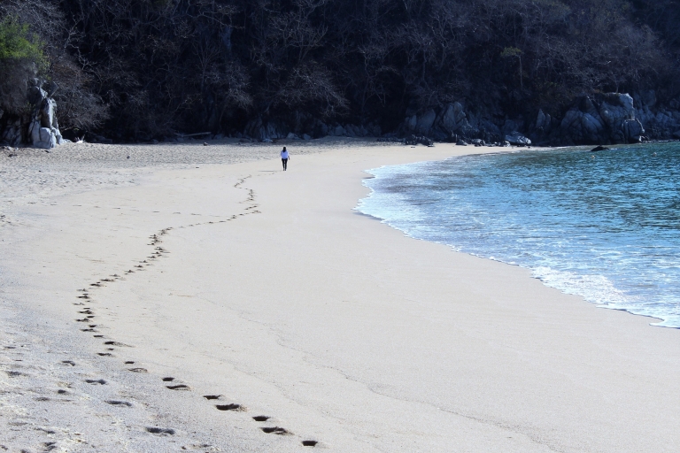 La Crucecita : nettoyage et visite de la plage avec boissons et fruits