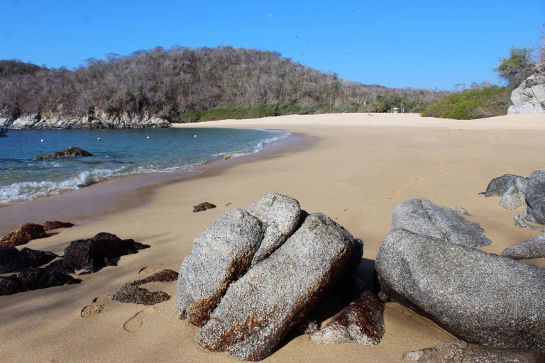La Crucecita : nettoyage et visite de la plage avec boissons et fruits