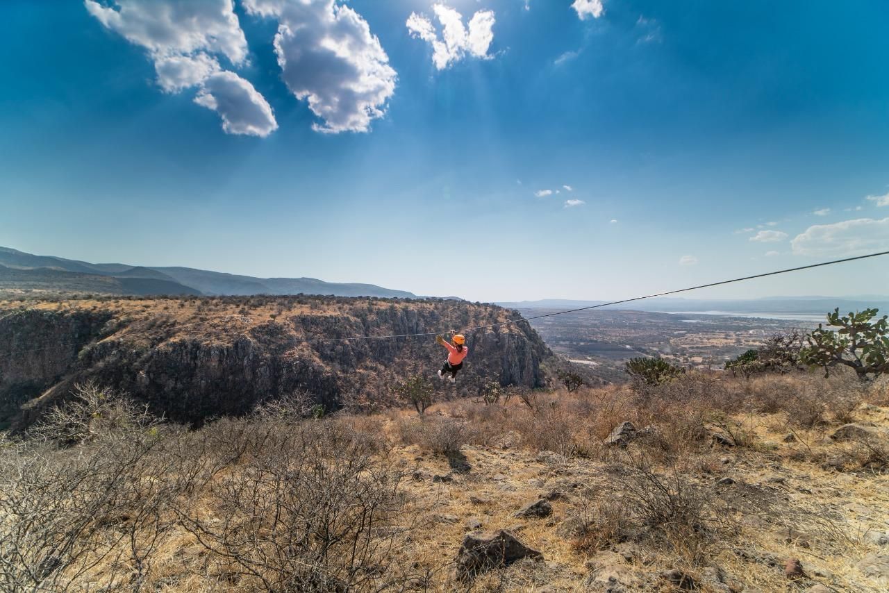 San Miguel de Allende: Zipline-Abenteuer & Hängebrücke