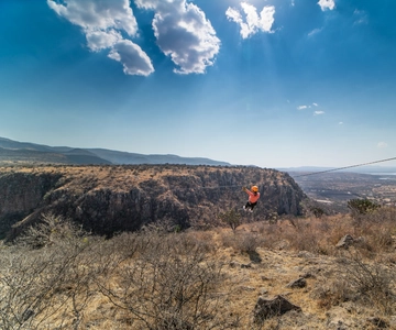 San Miguel de Allende: Zipline-Abenteuer & Hängebrücke