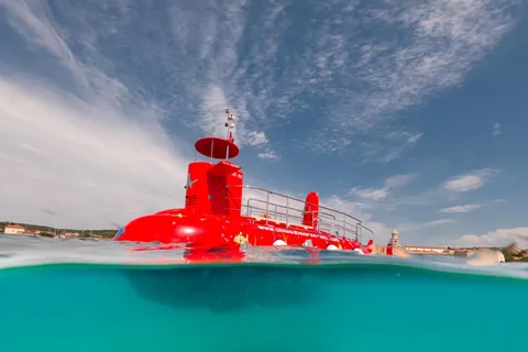 Krk: Unterwasser-Halb-U-Boot-Abenteuer