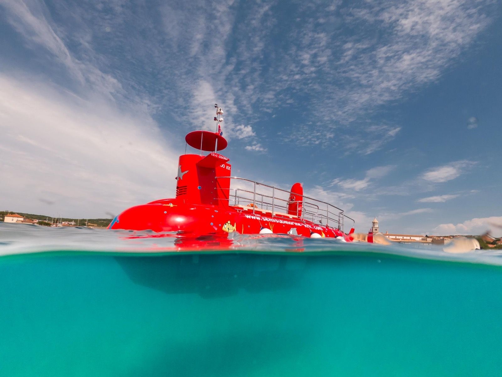 Krk: Unterwasser-Halb-U-Boot-Abenteuer