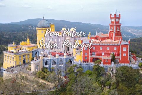 Sintra: Pena Palace and Park Entry Ticket with Tuk Tuk Ride