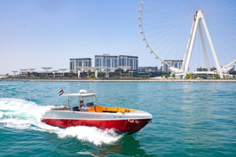 Dubái: tour privado en barco con vistas a Ain y Burj Al Arab