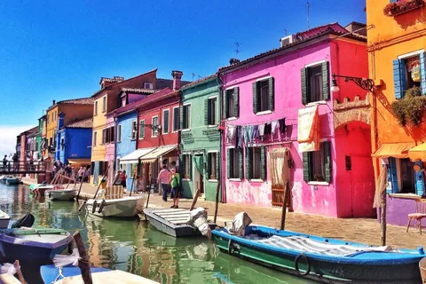 Desde Venecia: Excursión de un día a las islas con almuerzo de pescado