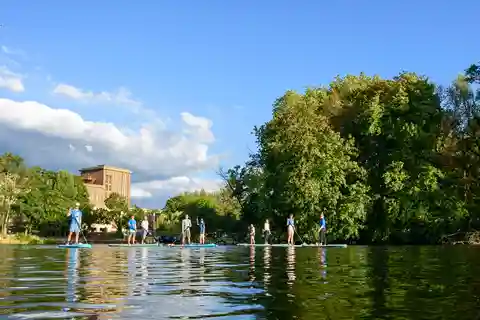 Berlin: 1,5 timmars stand-up paddle boarding-tur