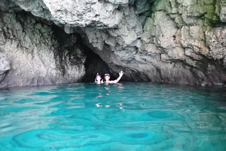 Jaskinie Agia Napa C z przewodnikiem + wycieczka z rurką Konnos - BEZ łodziCypr: jednodniowa wycieczka z przewodnikiem do jaskiń morskich Agia Napa