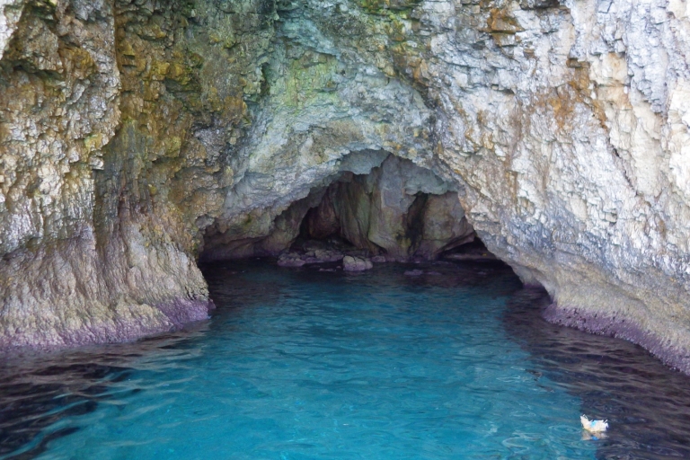 Excursion guidée dans les grottes d'Agia Napa et plongée en apnée à Konnos - PAS de bateauChypre : Excursion guidée d'une journée de plongée en apnée dans les grottes marines d'Agia Napa