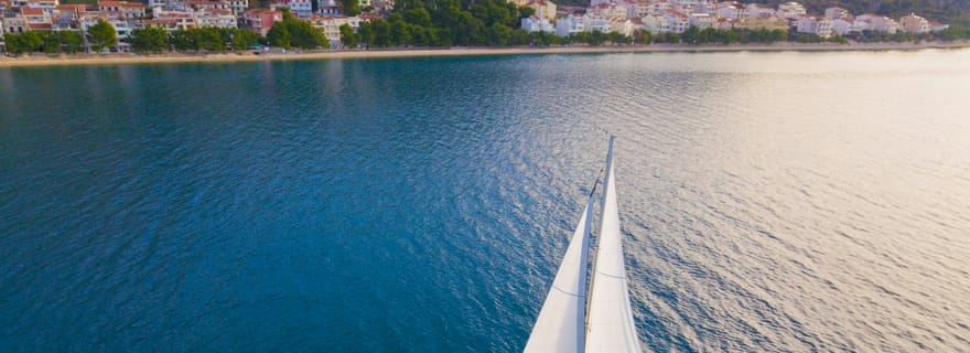 Au départ de Tučepi : Makarska Riviera Private Sailing Day Trip