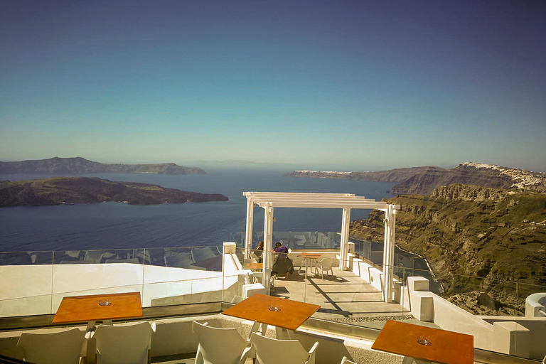 From Fira: Santorini Private Instagram Tour at Sunset Sunset Private Tour